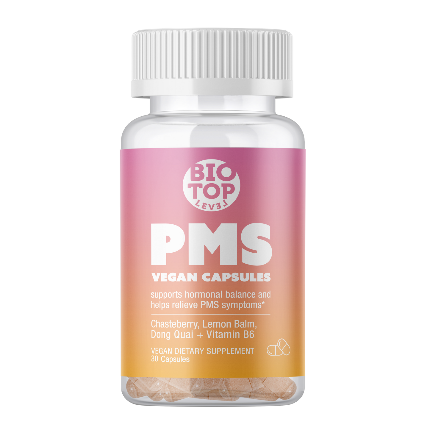 PMS Vegan Capsules - BIOTOPLEVEL