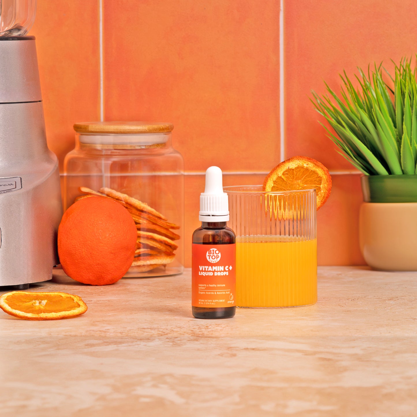 Vitamin C Liquid Drops - BIOTOPLEVEL