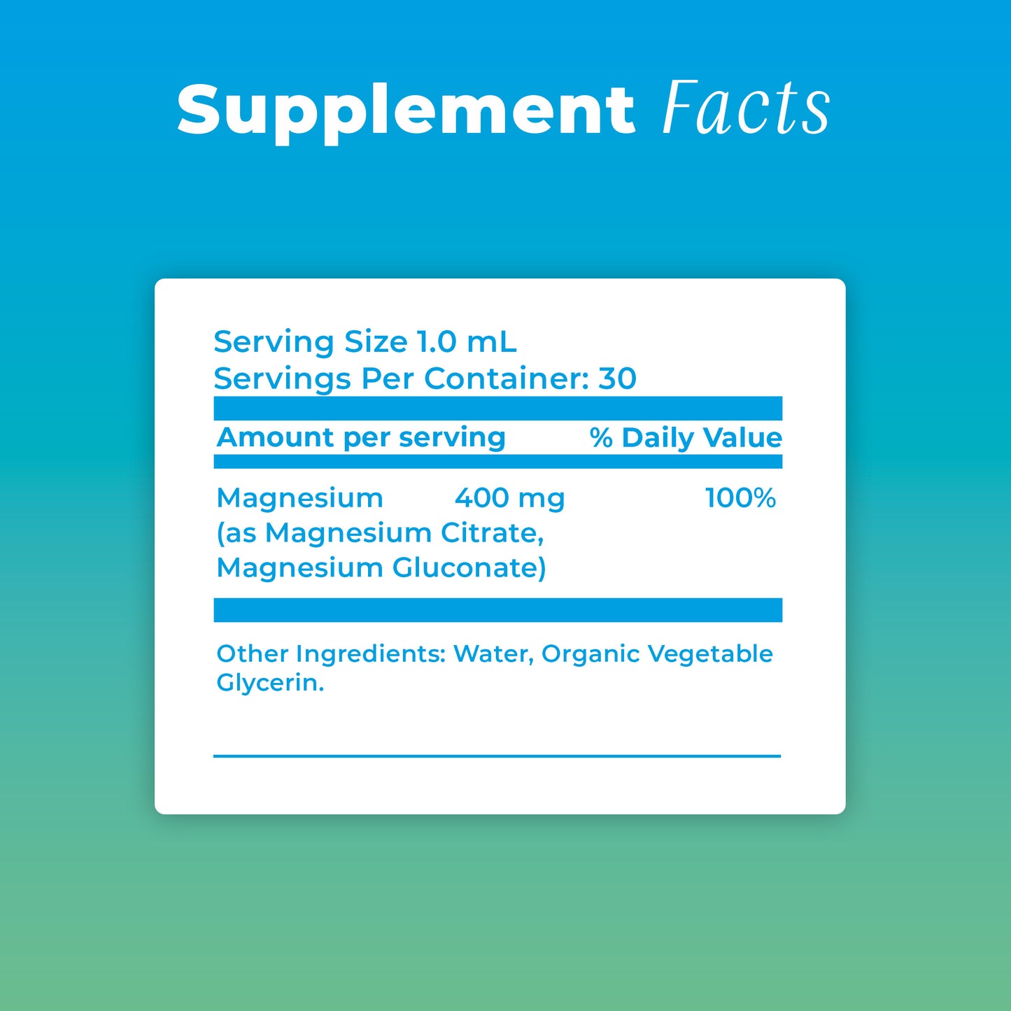 Magnesium+ Liquid Drops - BIOTOPLEVEL