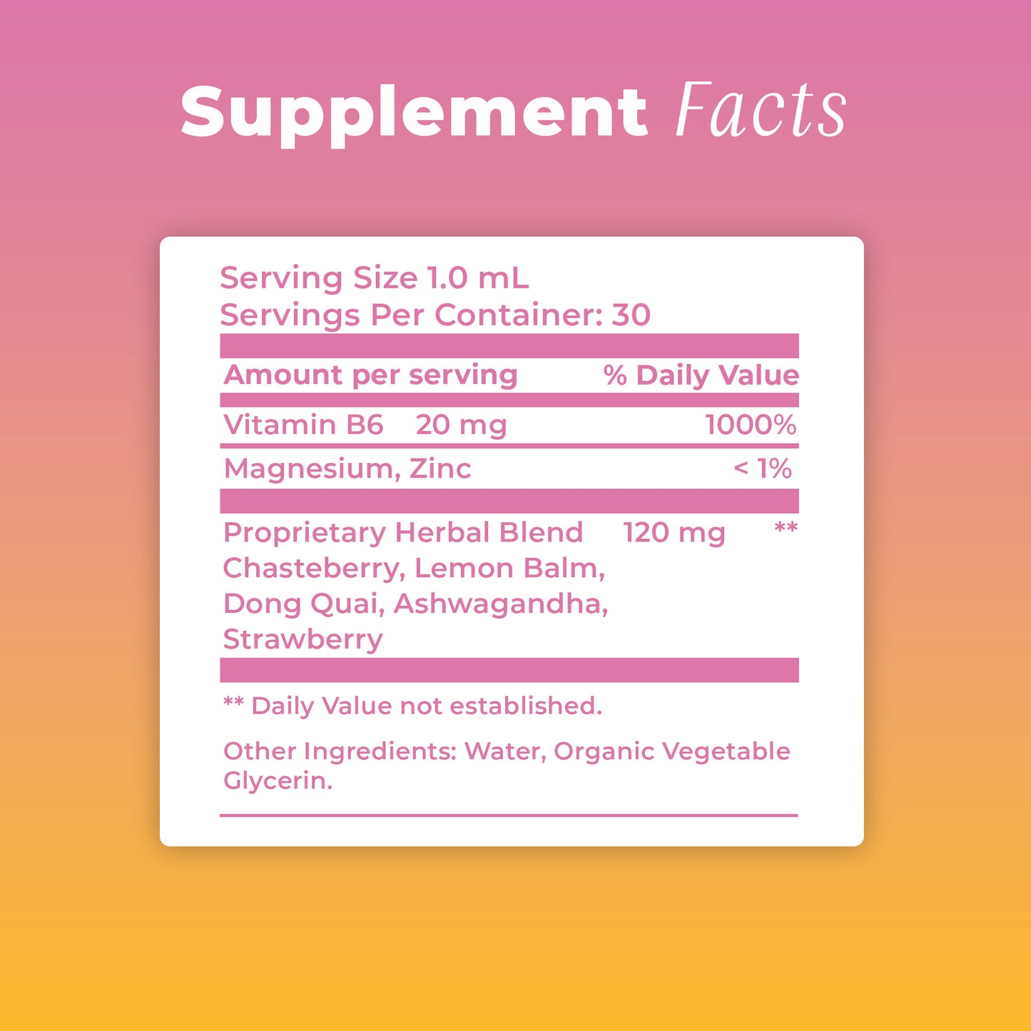 PMS Vegan Liquid Drops - BIOTOPLEVEL