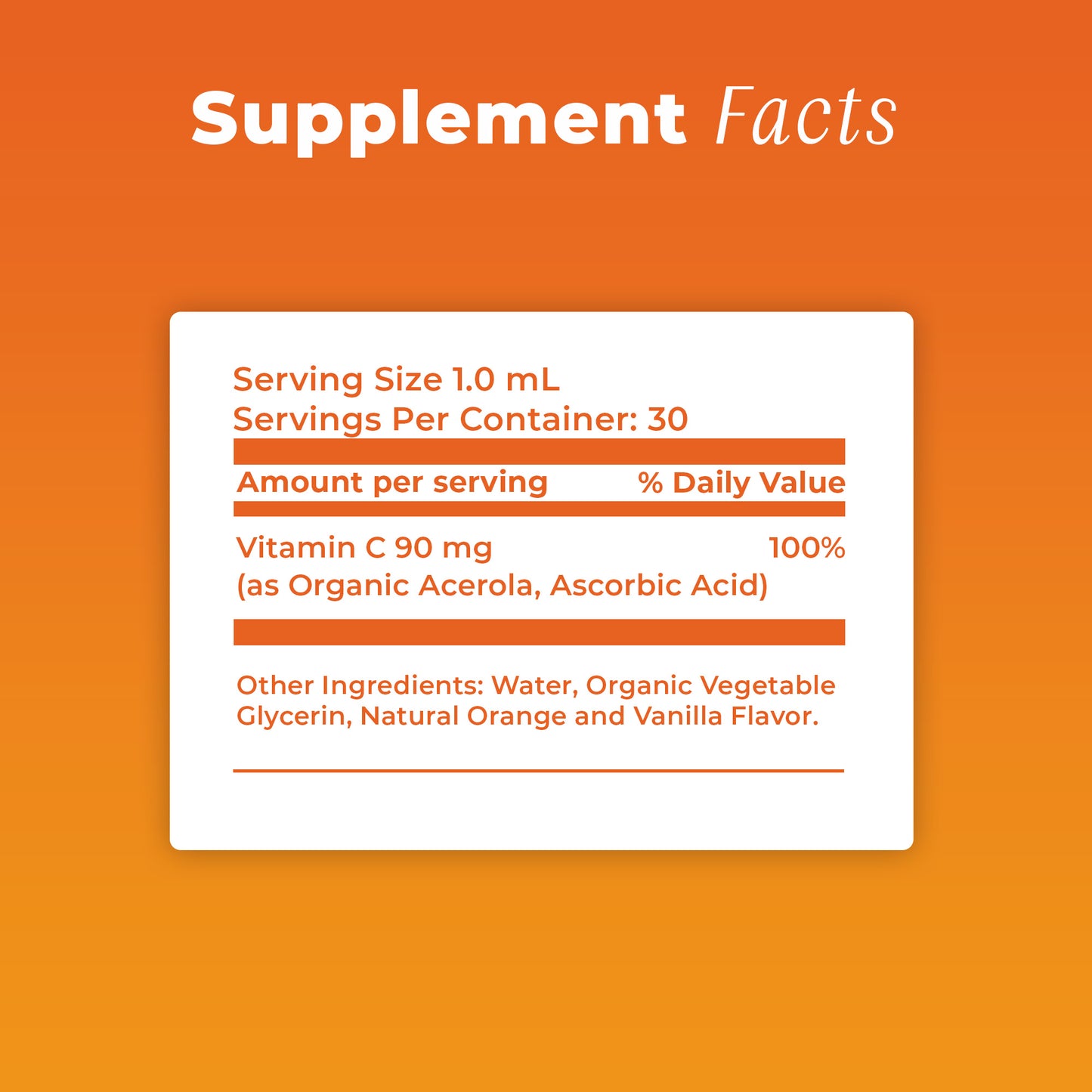 Vitamin C Liquid Drops - BIOTOPLEVEL