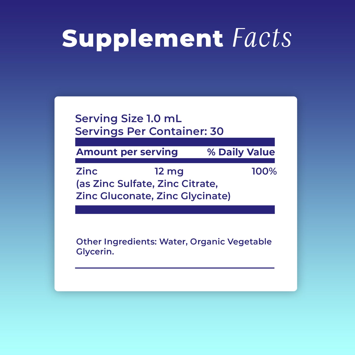 Zinc+ Liquid Drops - BIOTOPLEVEL