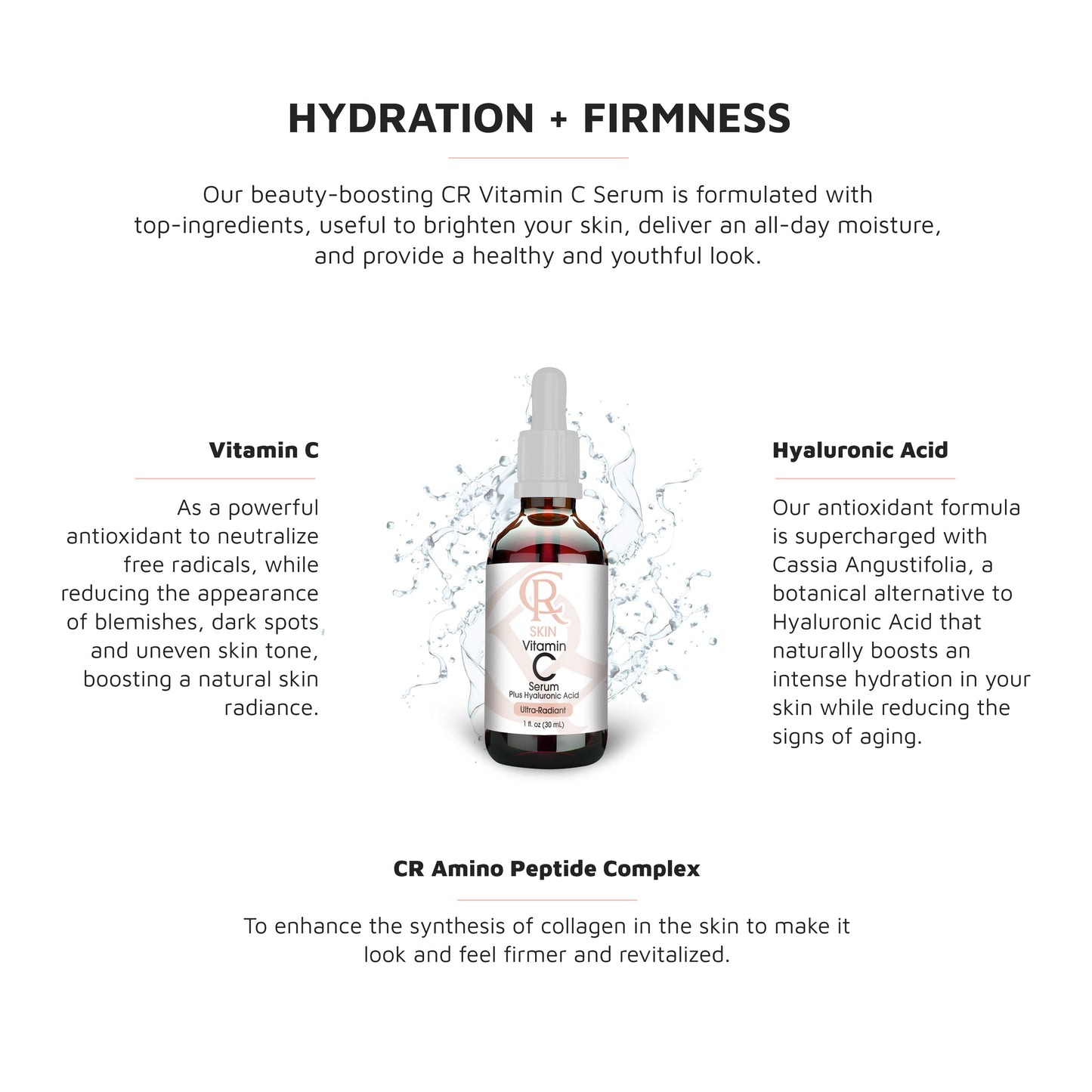 
                  
                    CR Vitamin C Serum with Organic Cassia Angustifolia Hyaluronic Acid - BIOTOPLEVEL
                  
                